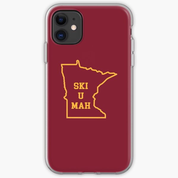 Ski U Mah MN Outline iPhone Soft Case