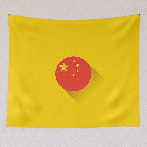 Item preview, China Flag designed and sold by artworkbyrihen.