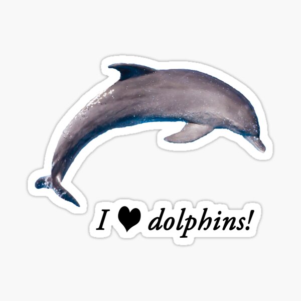 Delfin Sticker