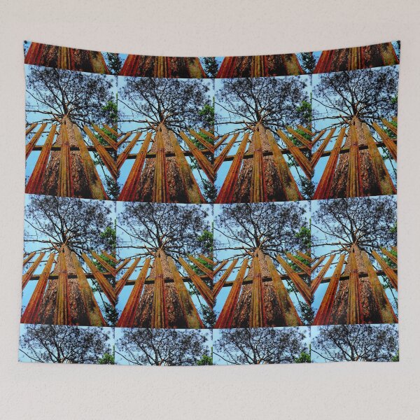 Item preview, Striking tree with jagged fence designed and sold by CircusOfThought.