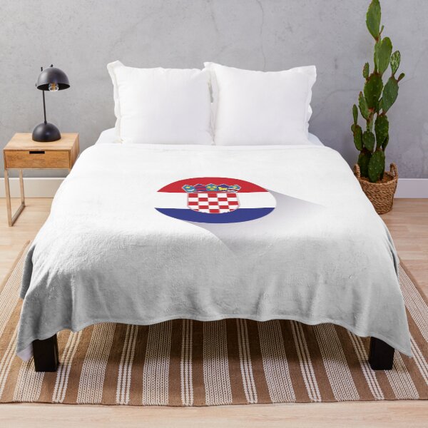 Item preview, Croatia Flag designed and sold by artworkbyrihen.