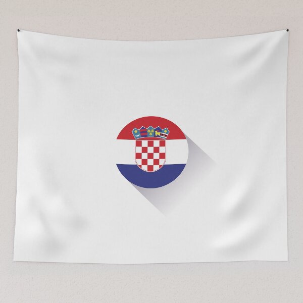 Item preview, Croatia Flag designed and sold by artworkbyrihen.