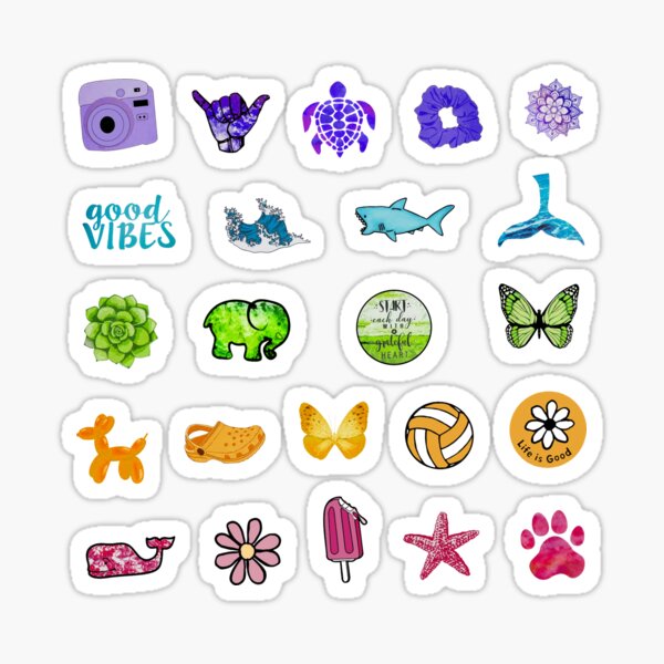 Colorful Rainbow Pack Sticker