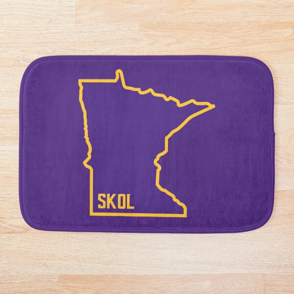 Skol MN Outline Bath Mat