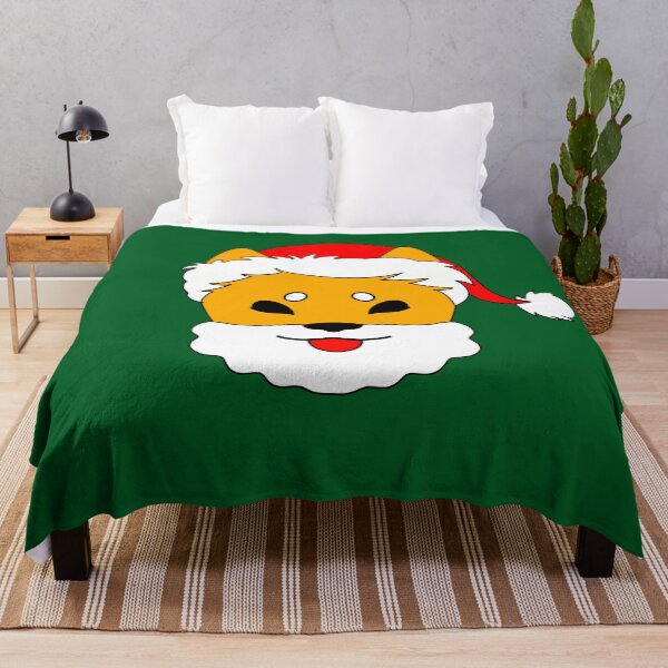 Item preview, Shiba Inu Santa designed and sold by Roommates.