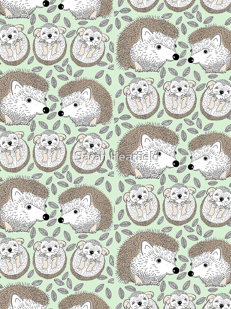 A Family of Hedgehogs by sarahrozdilski