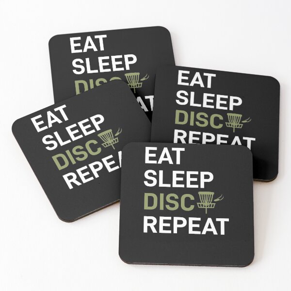 Item preview, Eat Sleep Disc Golf Repeat Ultimate Frisbee designed and sold by jeffded.