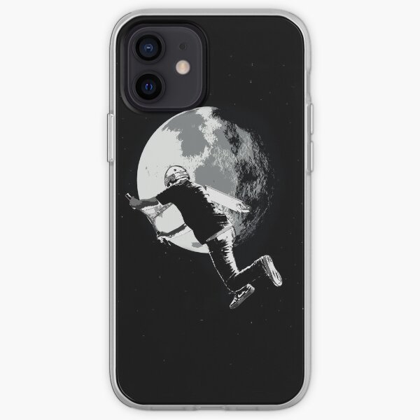 Tailing the Moon - Tail-whip Scooter Stunt iPhone Soft Case