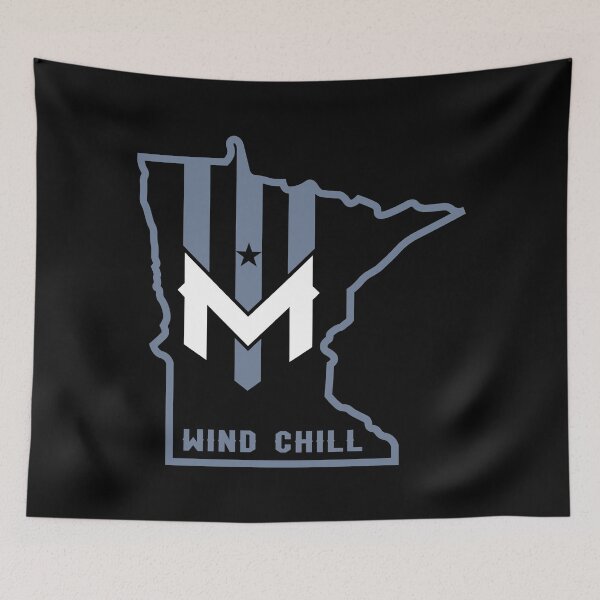 Item preview, Wind Chill MN Outline designed and sold by AnnbleBee.