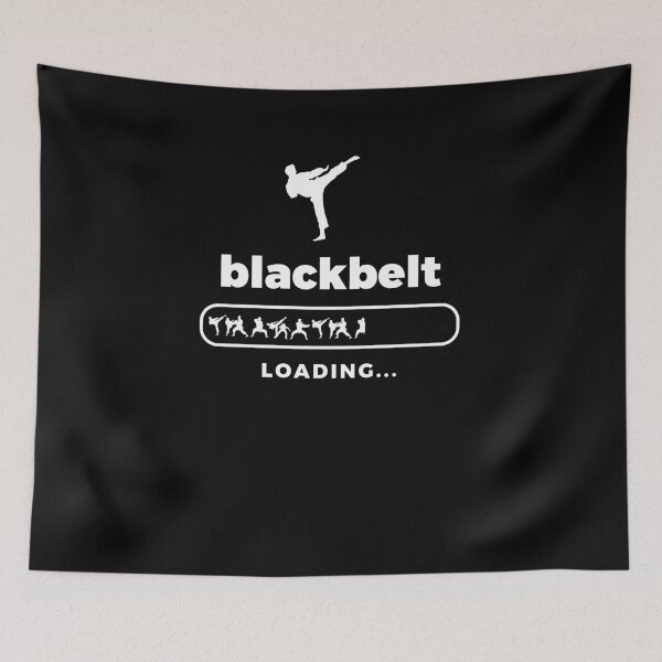 Item preview, Black Belt Loading Karate Judo Martial Arts designed and sold by jeffded.