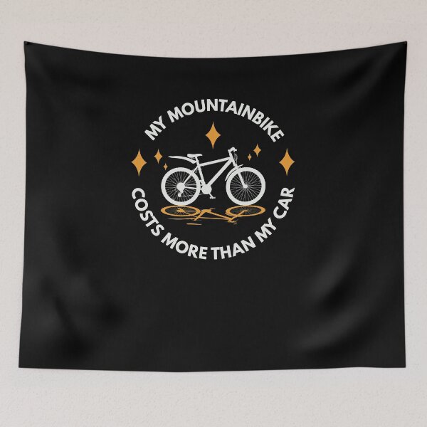 Item preview, Mountainbike Cost More Than My Car Bike designed and sold by jeffded.