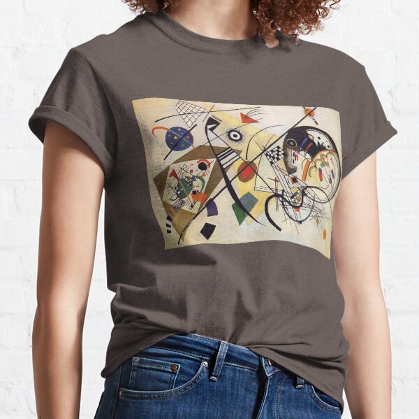 Querlinie, Abstrakt, Wassily Kandinsky Classic T-Shirt