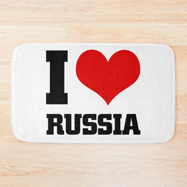 Item preview, I love RUSSIA designed and sold by Thestarrysky.