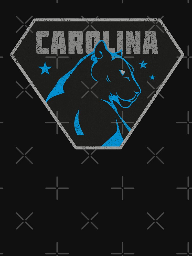 The Carolina Panthers Logo On A Black Background, Carolina