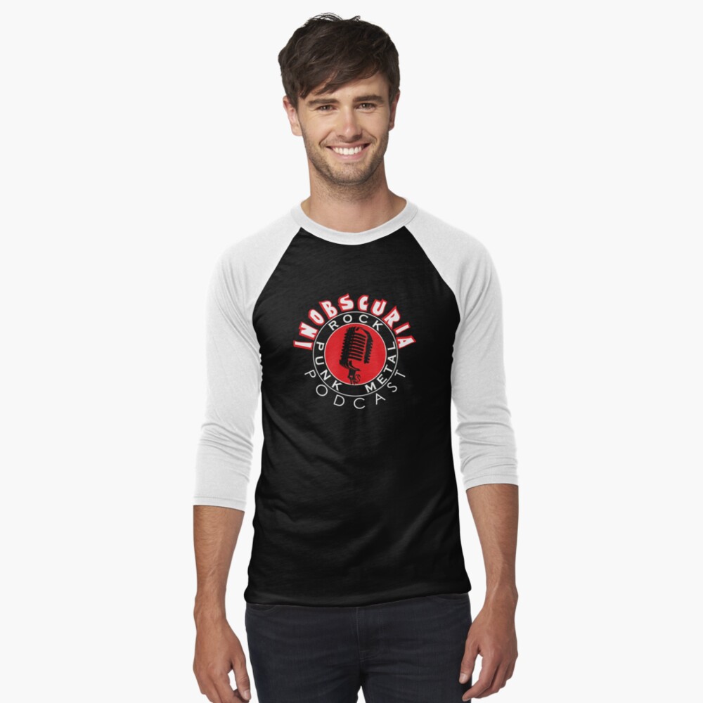 Item preview, Baseball ¾ Sleeve T-Shirt designed and sold by InObscuria.