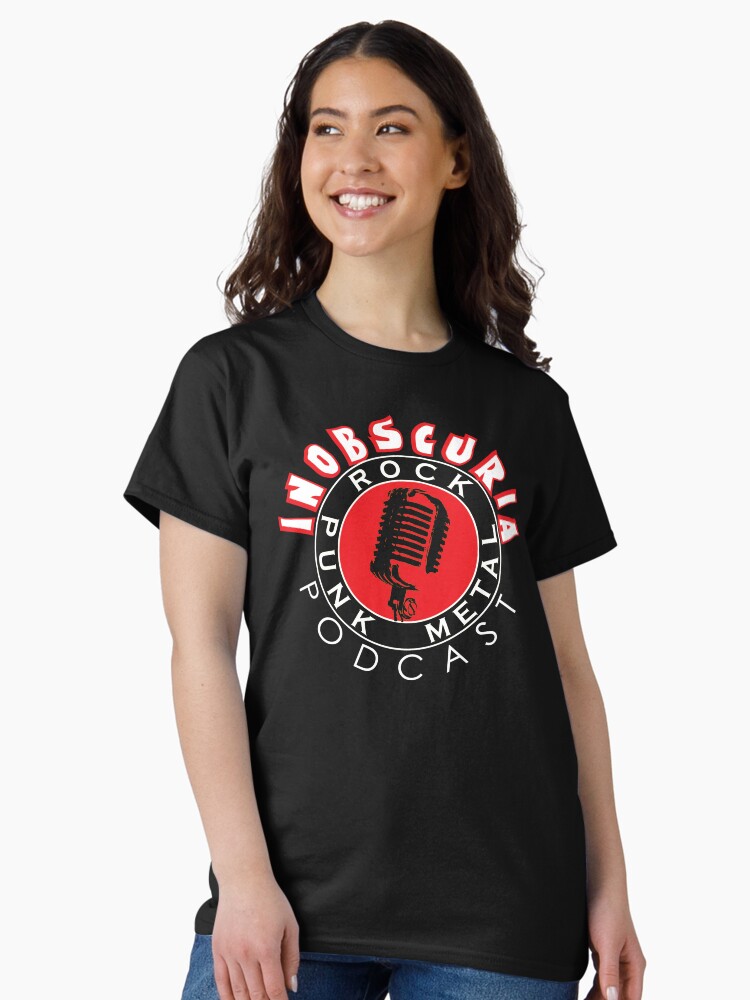 Thumbnail 1 of 7, Classic T-Shirt, InObscuria Podcast Circle Logo designed and sold by InObscuria.