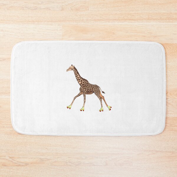 Item preview, Copy of Giraffe On Roller Skates Colored designed and sold by reujken.