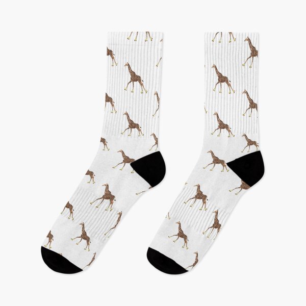 Item preview, Copy of Giraffe On Roller Skates Colored designed and sold by reujken.