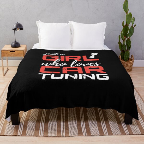 Item preview, Just A Girl Who Loves Car Tuning Racing designed and sold by jeffded.