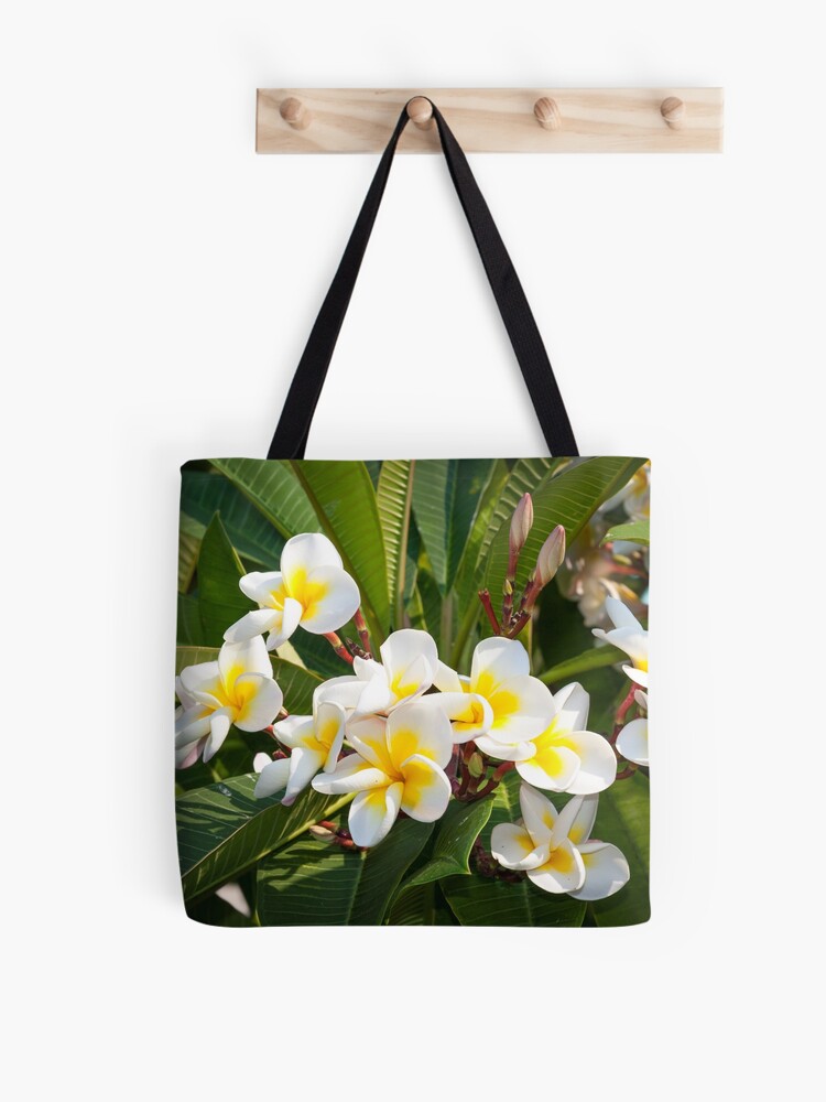 Thumbnail 1 von 2, Stofftasche, Franjipani designt und verkauft von Igelchen.