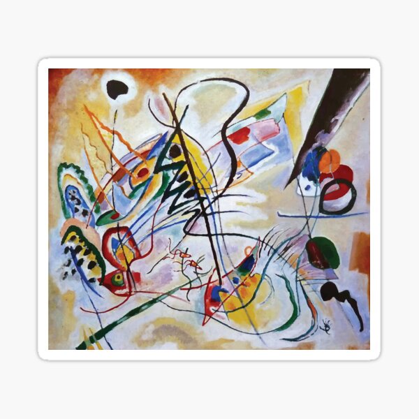Item preview, Violet Wedge, Abstract, Wassily Kandinsky designed and sold by Vintage-Artwork.
