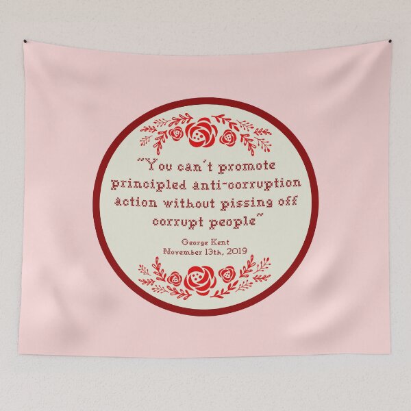 Item preview,  Kent Corruption Quote 1 - Needlepoint designed and sold by Thelittlelord.