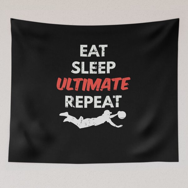 Item preview, Eat Sleep Repeat Ultimate Ultimate Frisbee Disc Golf designed and sold by jeffded.
