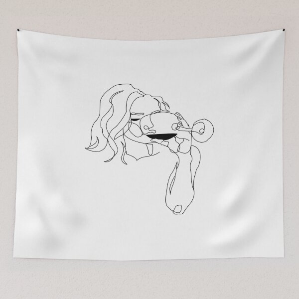 Item preview, sippin wine feelin fine designed and sold by Madisong629.