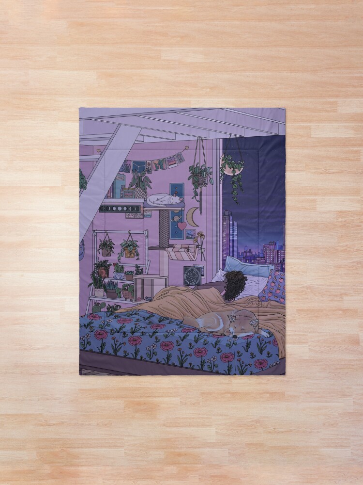 Alternate view of Sweet Dreams- Night Comforter