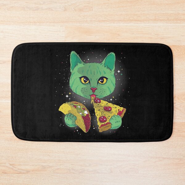 Item preview, Taco Pizza Space Stars Cosmic Cat Lover Kitten designed and sold by AaaleXX.