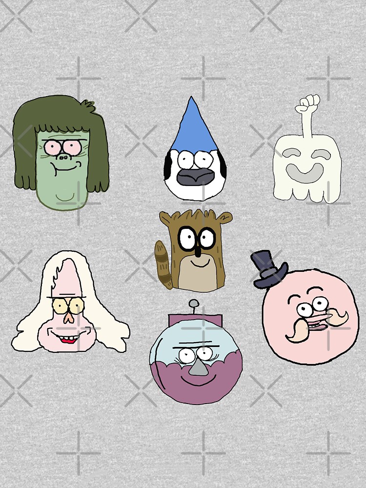 Faces Pattern Regular Show the best by kestrada2906