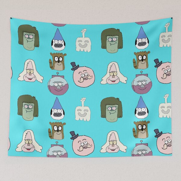 Item preview, Faces Pattern Regular Show the best designed and sold by kestrada2906.