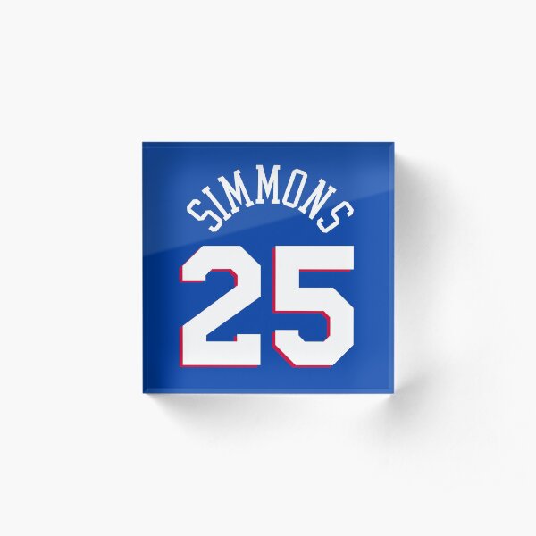 Ben Simmons Sixers Acrylic Block