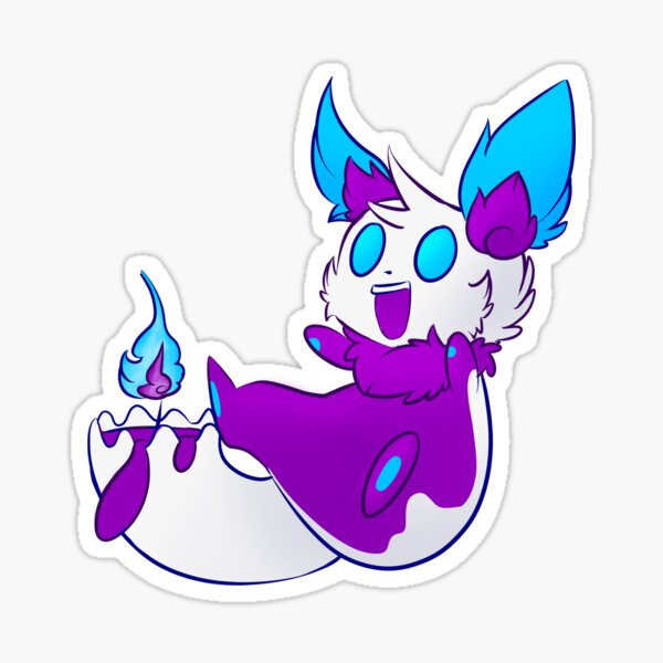 Kindling the Candle Fox Sticker