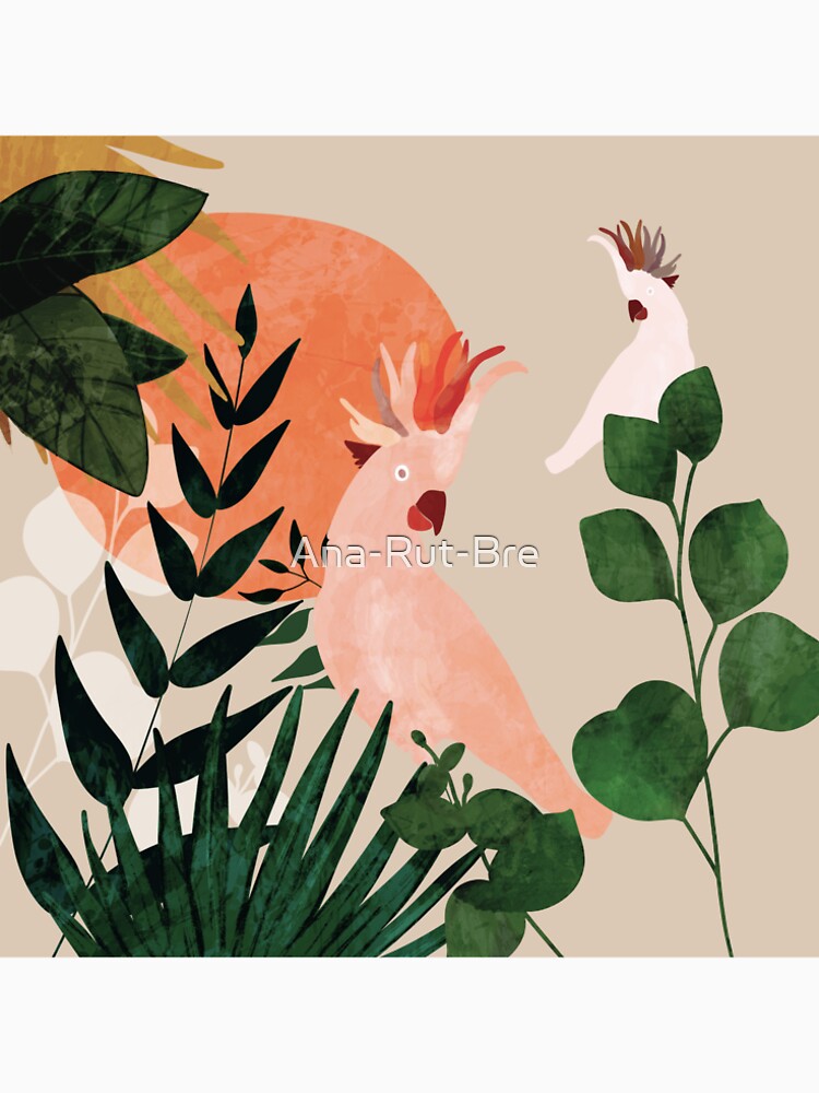 Cockatoo jungle modern by Ana-Rut-Bre