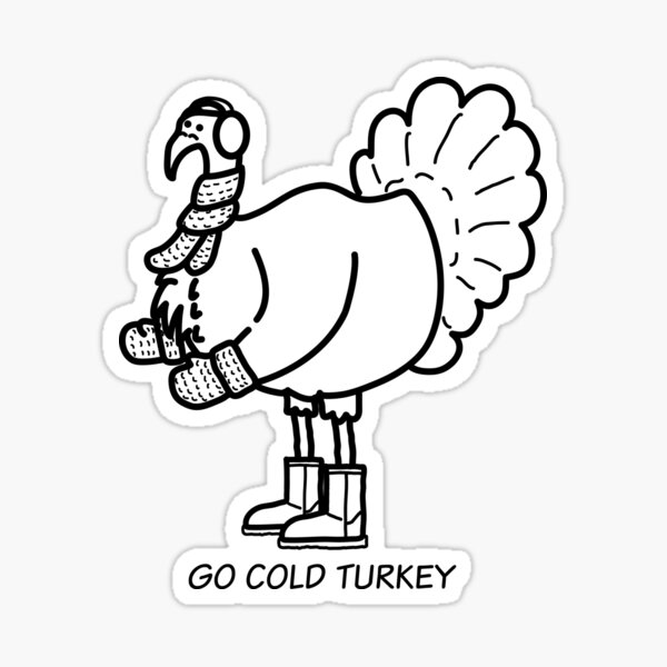 Go Cold Turkey Sticker