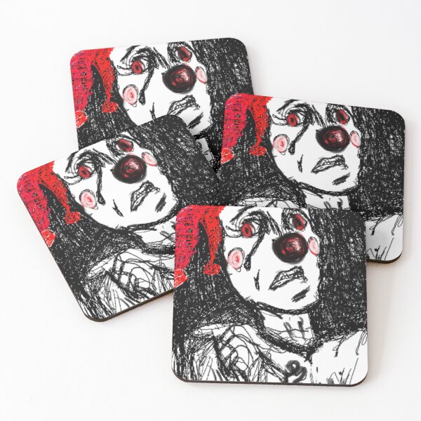Item preview, scared clown.png designed and sold by alienhexfriend.