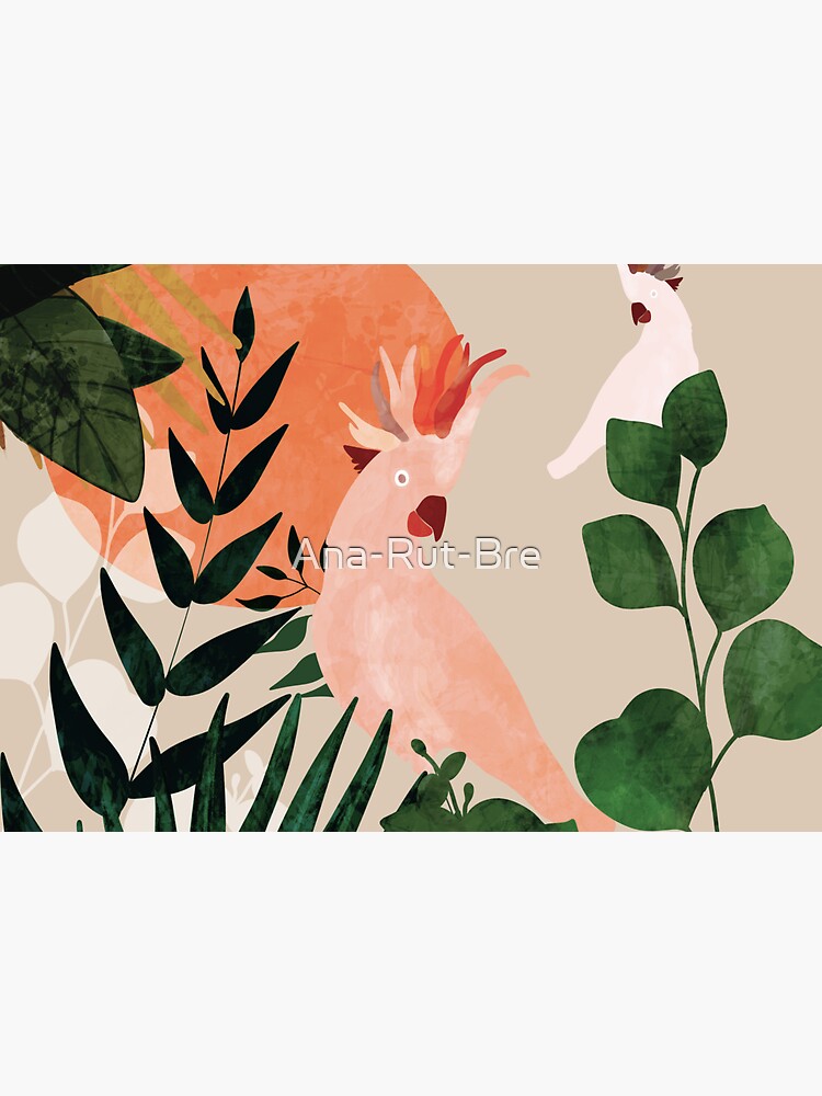 Cockatoo jungle modern by Ana-Rut-Bre