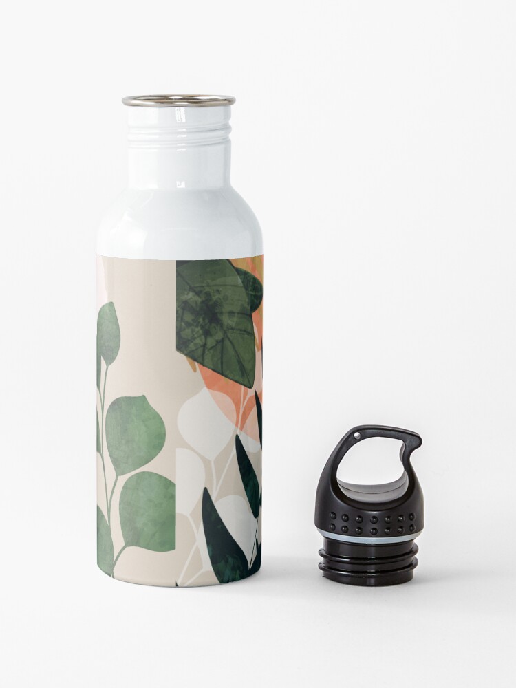 Alternate view of Cockatoo jungle modern Water Bottle