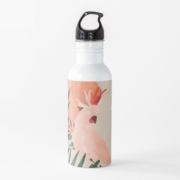 Cockatoo jungle modern Water Bottle