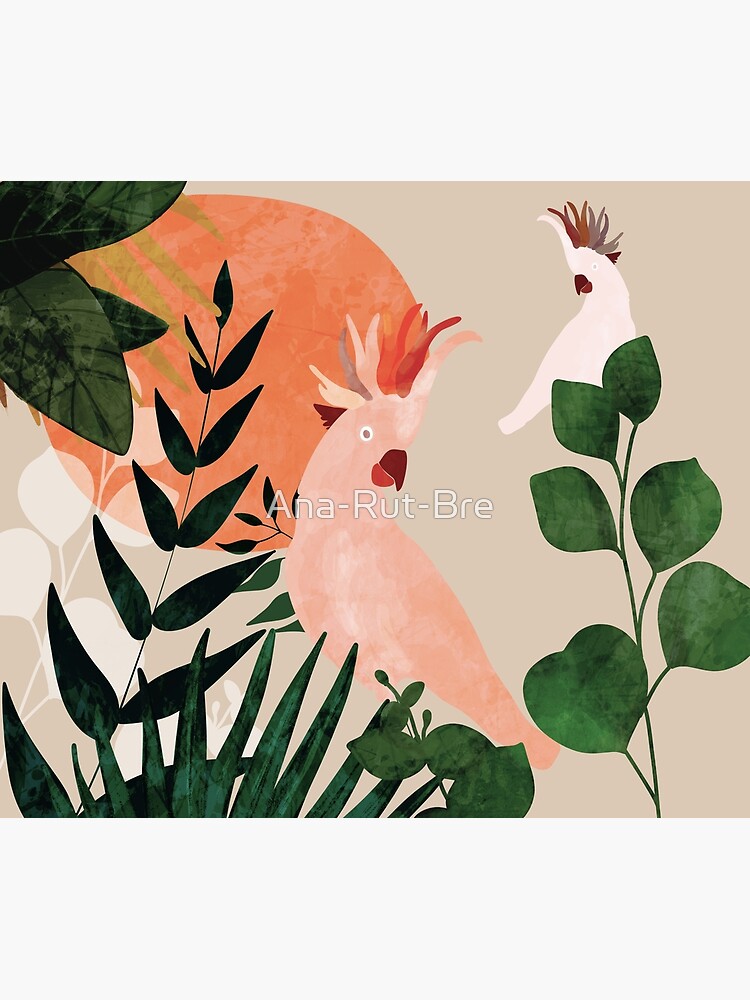 Cockatoo jungle modern by Ana-Rut-Bre