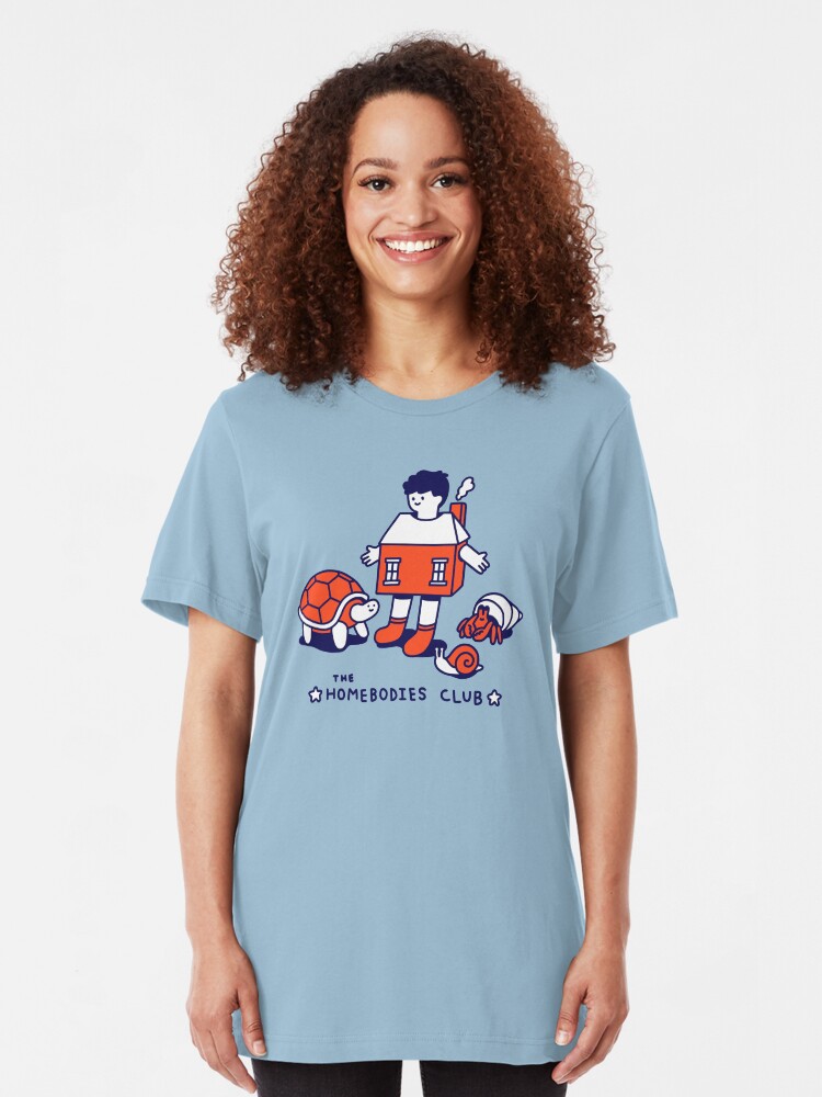 Alternate view of The Homebodies Club Slim Fit T-Shirt