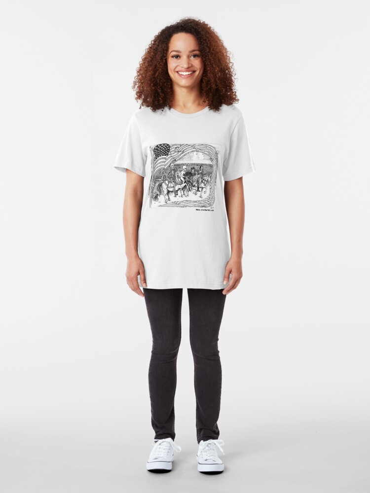 Alternate view of Four Horsemen Slim Fit T-Shirt