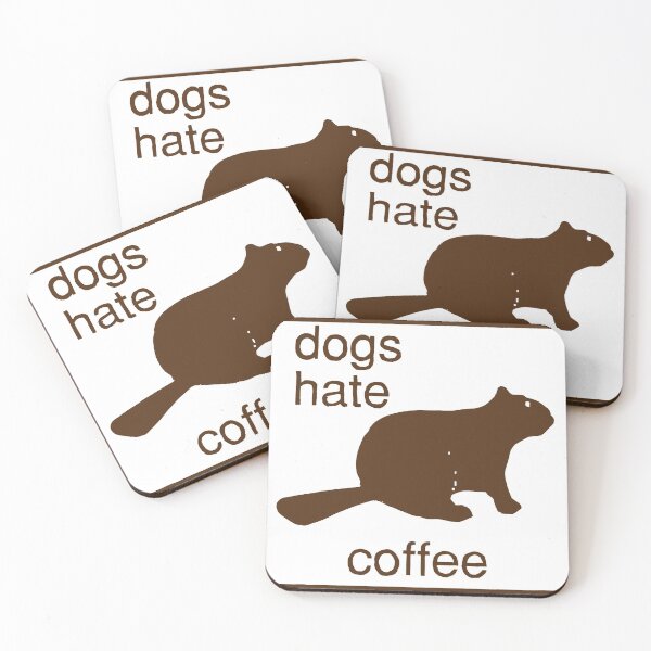 Item preview, Dogs Hate Coffee designed and sold by egantk21.