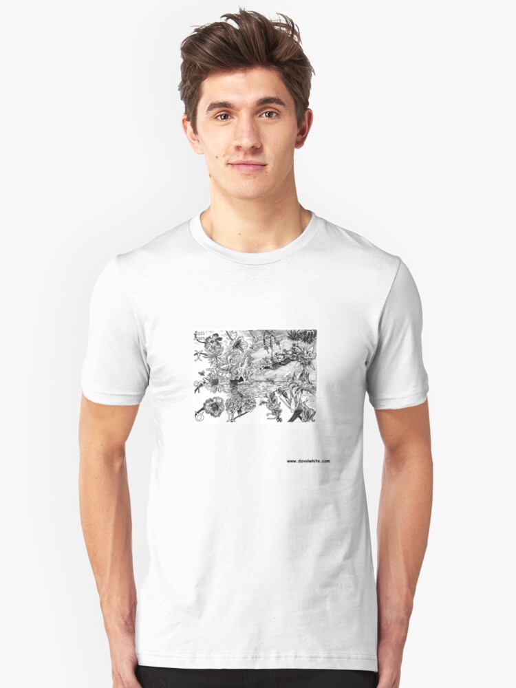 Alternate view of Natural Democracy Slim Fit T-Shirt