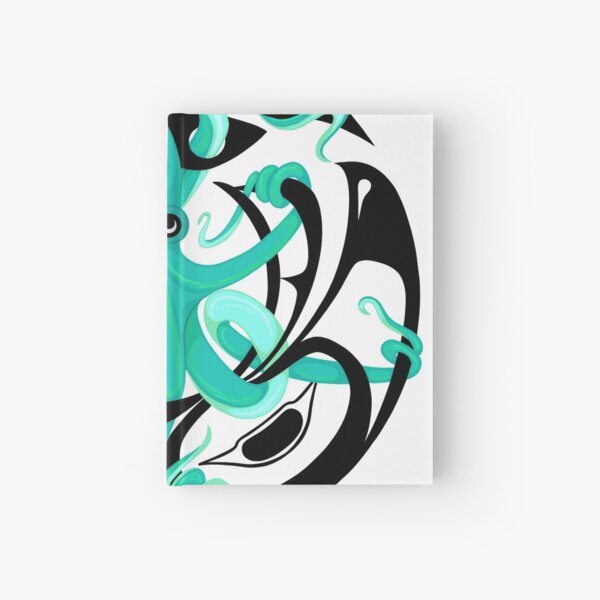 Octopus and Raven Hardcover Journal