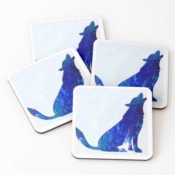 Item preview, Blue Wolf designed and sold by PaintedbyCarol.