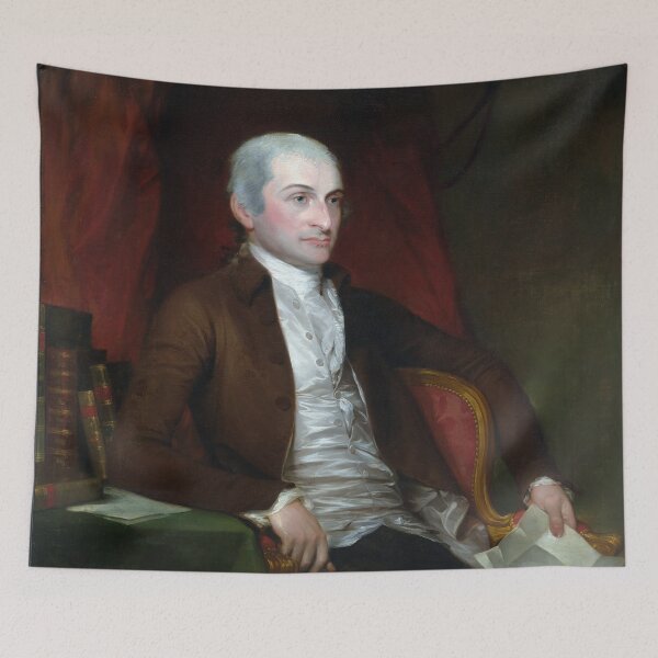 Item preview, John Jay by Gilbert Stuart (1818) designed and sold by allhistory.