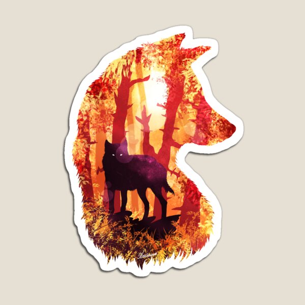 Item preview, Evening Solace Wolf designed and sold by DVerissimo.