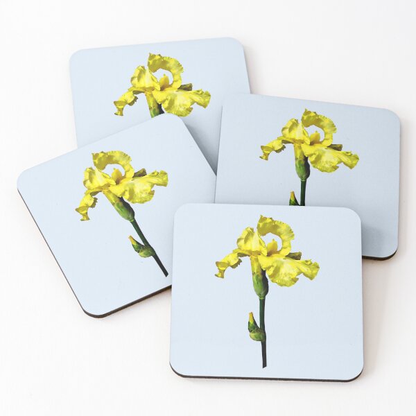 Item preview, Yellow Iris and Bud designed and sold by Susan Savad.